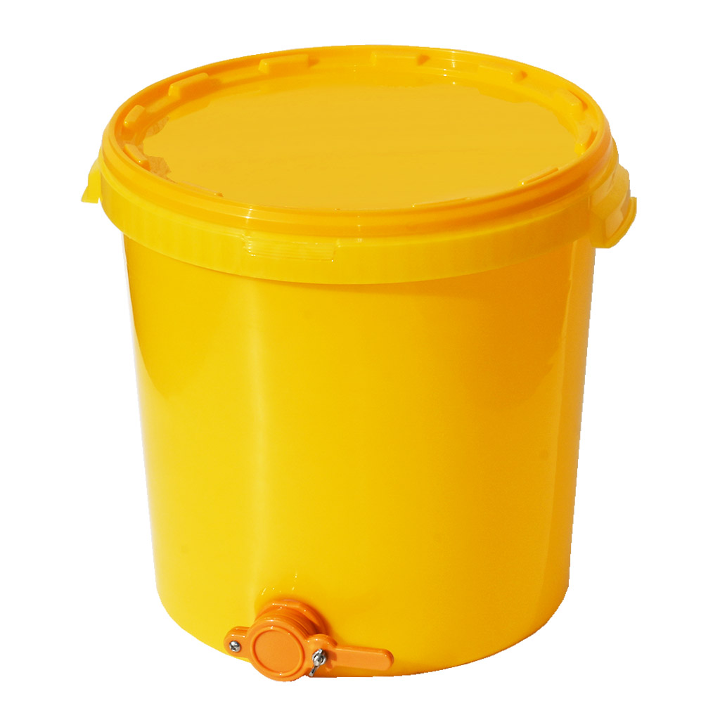 Wiadro plastik z kranem 40 kg