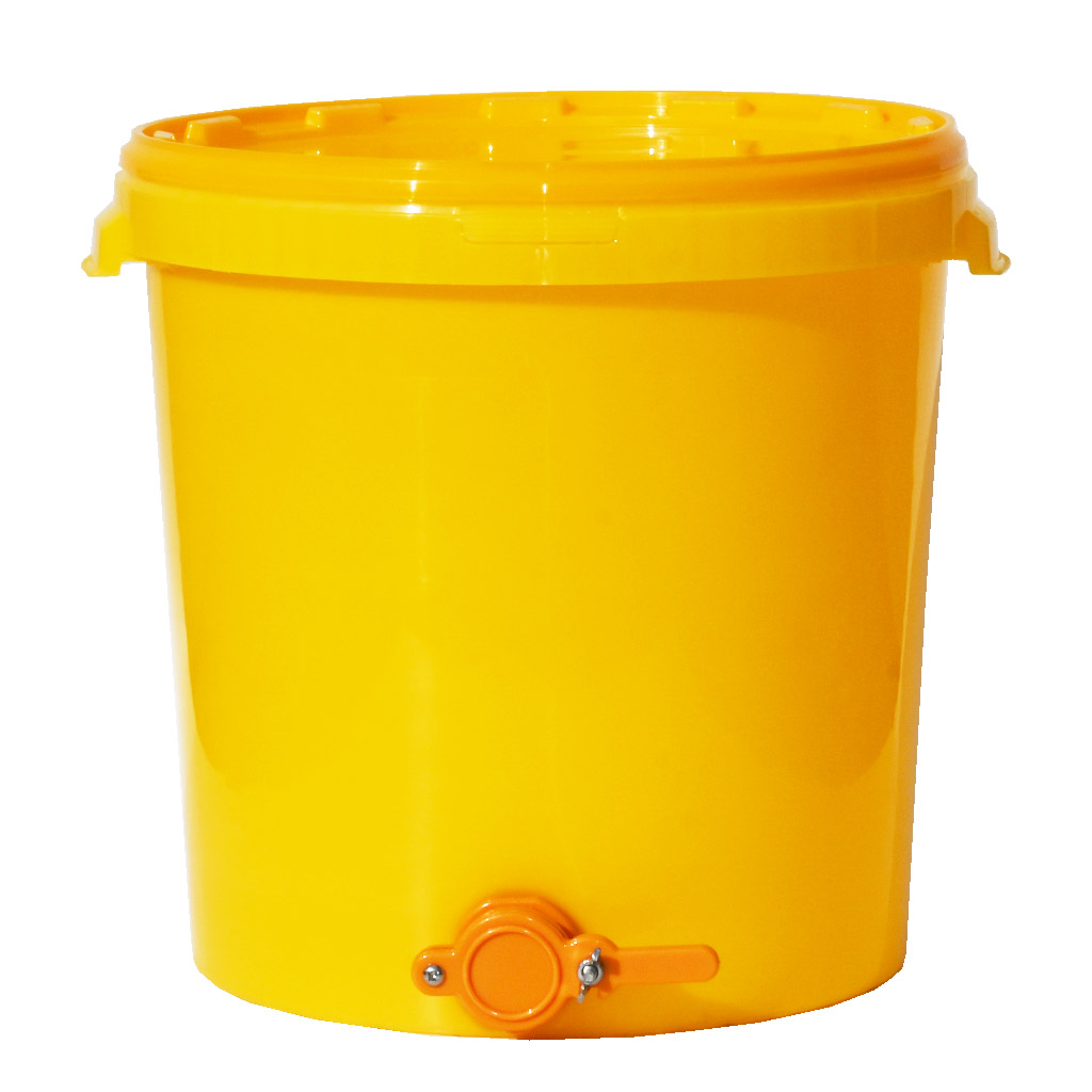 Wiadro plastik z kranem 40 kg