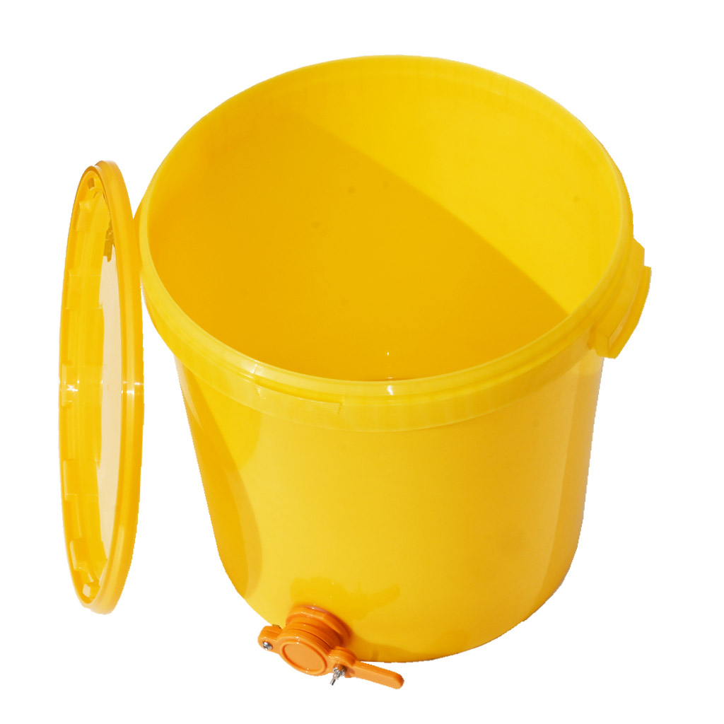 Wiadro plastik z kranem 40 kg