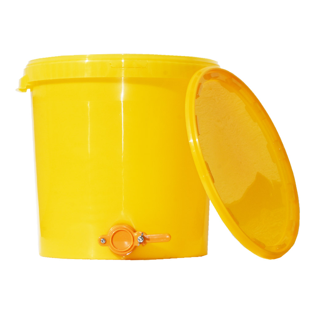 Wiadro plastik z kranem 40 kg