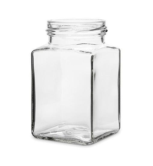Słoik czworokątny 260 ml (TO 58)
