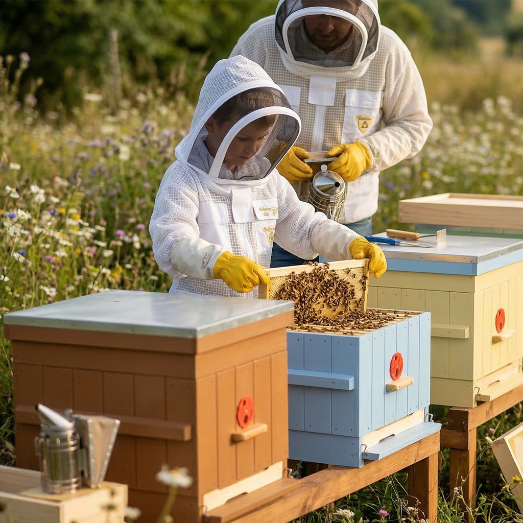 Kombinezon pszczelarski dla dzieci z wentylacją Elegant Bee - S-XXL