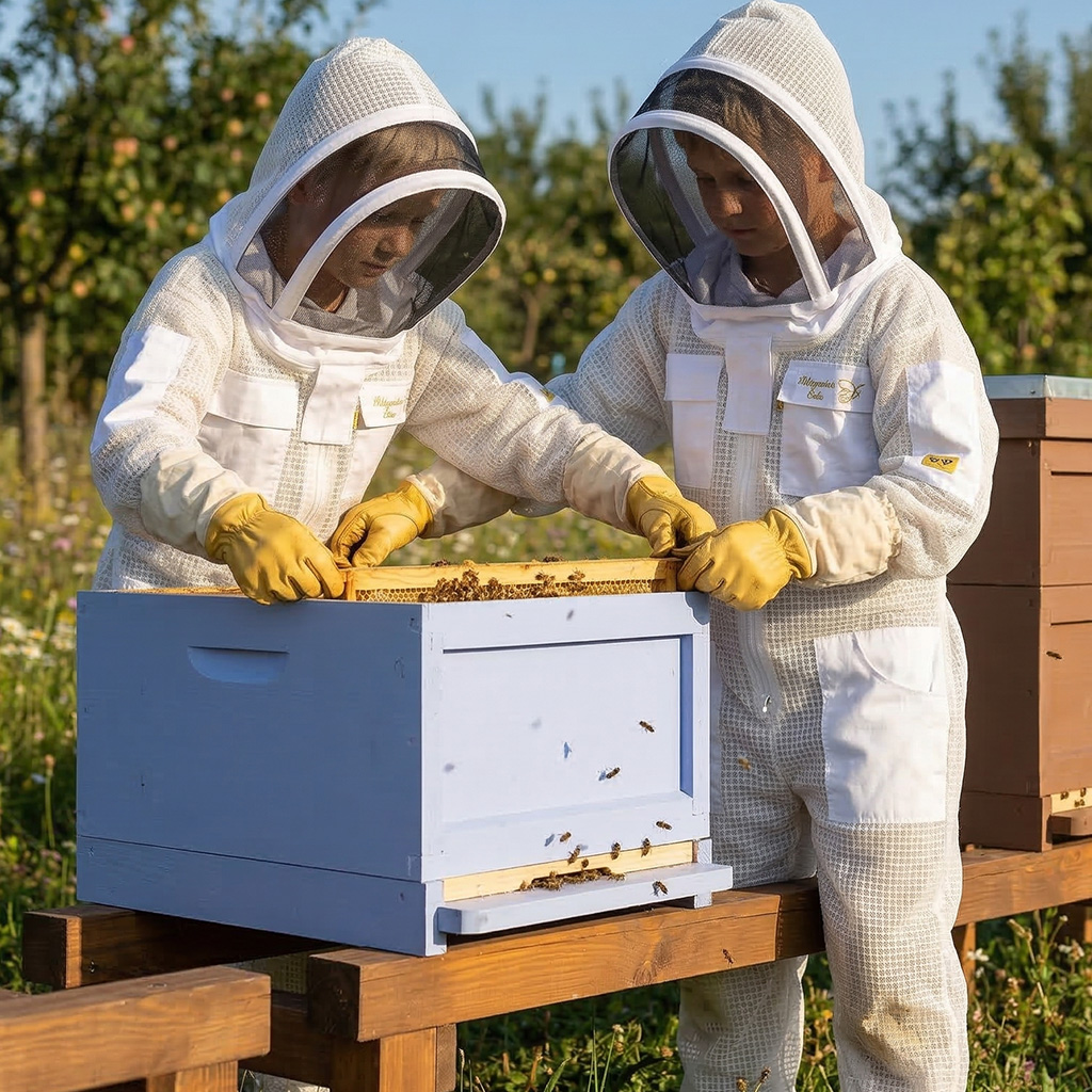 Kombinezon pszczelarski dla dzieci z wentylacją Elegant Bee - S-XXL