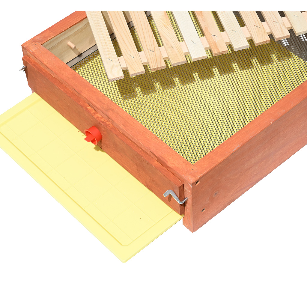 Siateczkowa dennica varroa - Langstroth - komplet, malowana