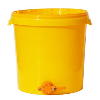 Wiadro plastik z kranem 40 kg 