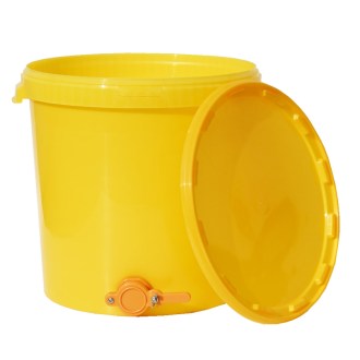 Wiadro plastik z kranem 40 kg 
