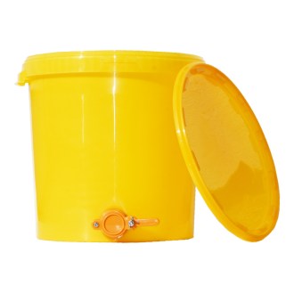 Wiadro plastik z kranem 40 kg 