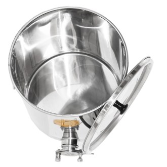 Odstojnik nierdzewny z zaworem nierdzewnym Mellarius MiniLine - 25 kg