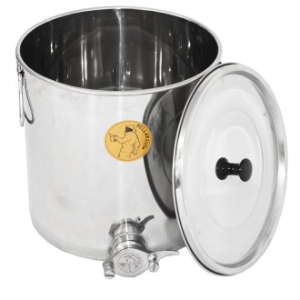 Odstojnik nierdzewny z zaworem nierdzewnym Mellarius MiniLine - 25 kg