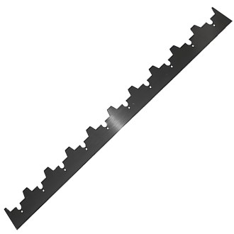 Hřeben k vymez. rámků - nerez Zander 10r - 370x28 mm