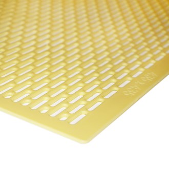 Krata odgrodowa - naprzemienna - plastik lany - 500x500 mm