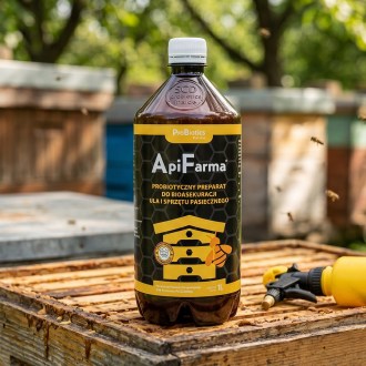 ApiFarma – probiotyczny preparat dla pszczół – 1l