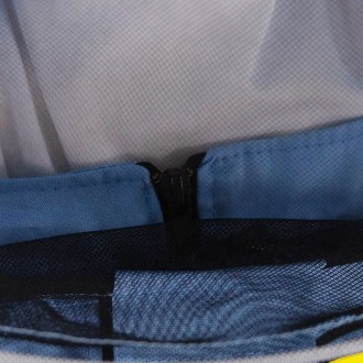Bluza pszczelarska z kapeluszem - niebieska - Lysoň, rozmiar: S-XXL