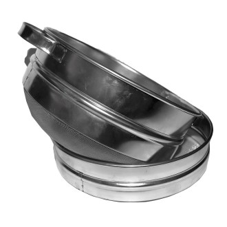 Cedzidło podwójne ocynkowane wypukłe 23 cm