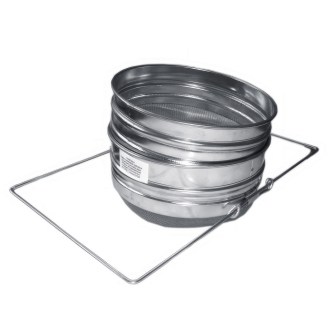 Cedzidło podwójne ocynkowane wypukłe 21 cm