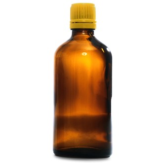 Brązowa szklana buteleczka 100 ml z zakraplaczem