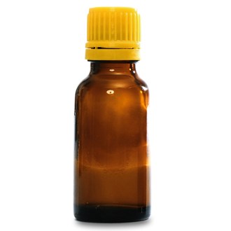 Brązowa szklana buteleczka 20 ml z kroplomierzem