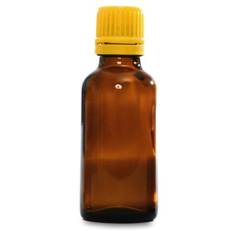 Brązowa szklana buteleczka 30 ml z zakraplaczem
