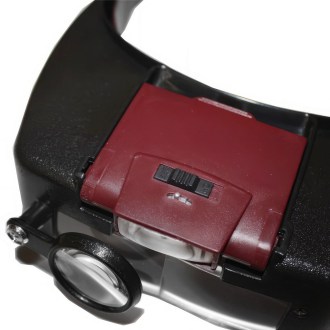 Lupa nagłowna z podświetleniem - Velleman®