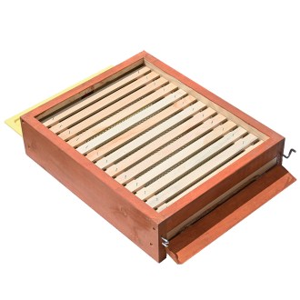 Siateczkowa dennica varroa - Langstroth - komplet, malowana