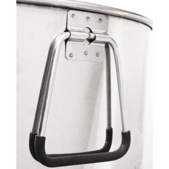 Odstojnik nierdzewny z zaworem nierdzewnym Mellarius MiniLine - 25 kg