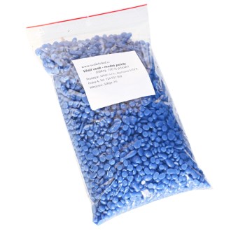 Wosk pszczeli - niebieskie granulki - 500 g