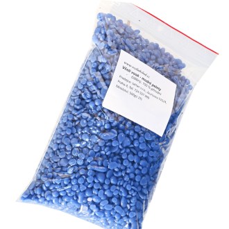 Wosk pszczeli - niebieskie granulki - 500 g
