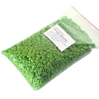 Wosk pszczeli - zielone granulki - 500 g