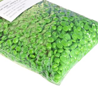 Wosk pszczeli - zielone granulki - 500 g