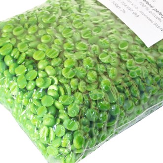 Wosk pszczeli - zielone granulki - 500 g