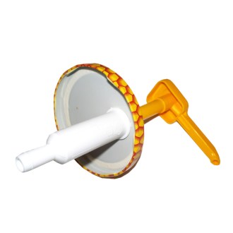 Dozownik plastikowy do miodu z nakrętkami