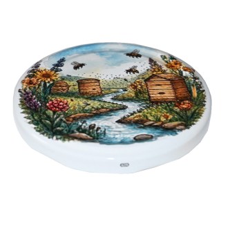 Zakrętka do słoika TO 82 - Ule nad potokiem - HOJ2
