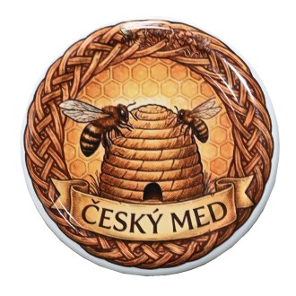 Zakrętka do słoika TO 82 - Czeski miód i ul 700 szt. - cały karton - HOJ3