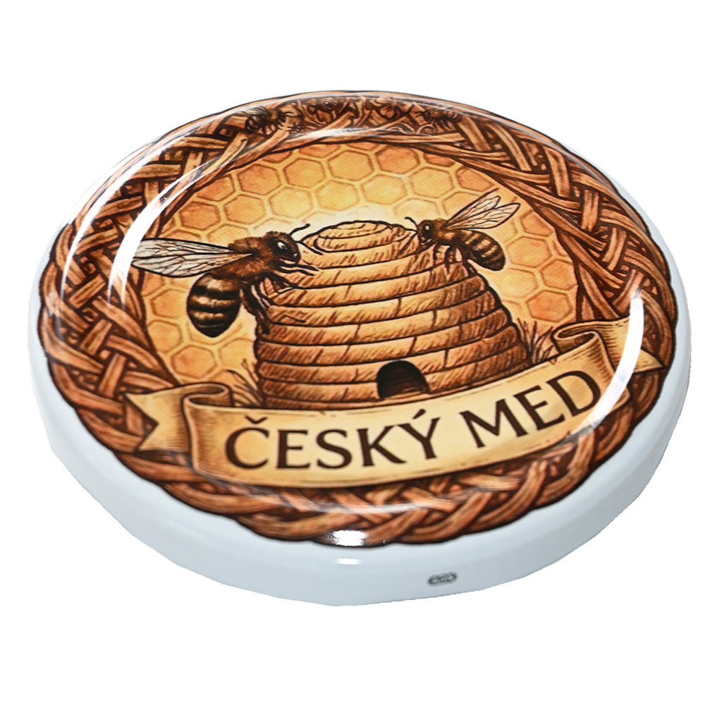 Zakrętka do słoika TO 82 - Czeski miód i ul 700 szt. - cały karton - HOJ3